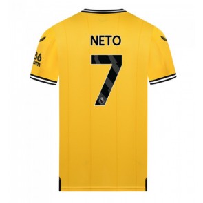 Wolves Pedro Neto #7 Domaci Dres 2023-24 Kratak Rukavima